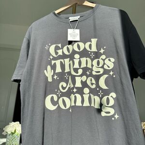 Wellth Spirit Urban Out Oversized Large Tee Shirt L